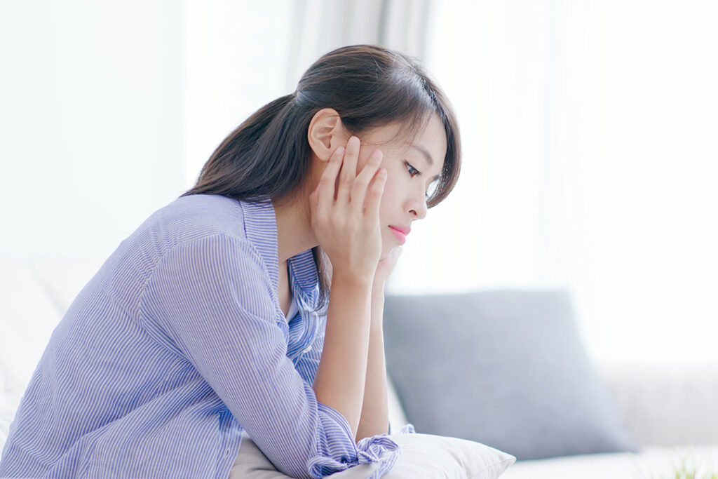 調子が出ない日を振り返るイメージ